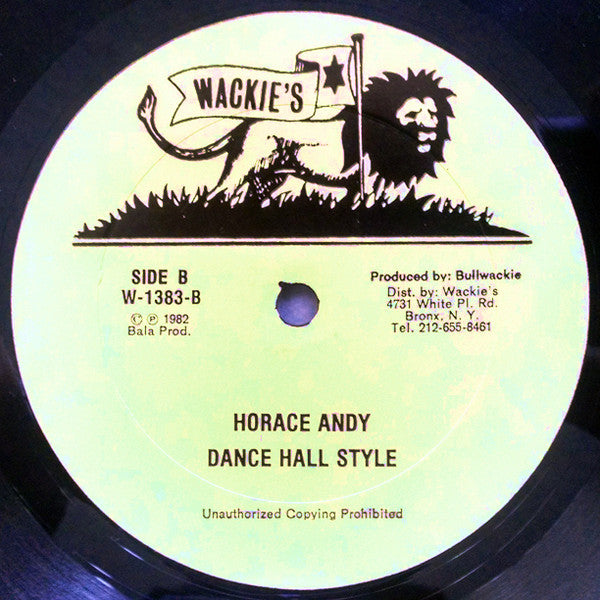 Horace Andy : Dance Hall Style (LP, Album)