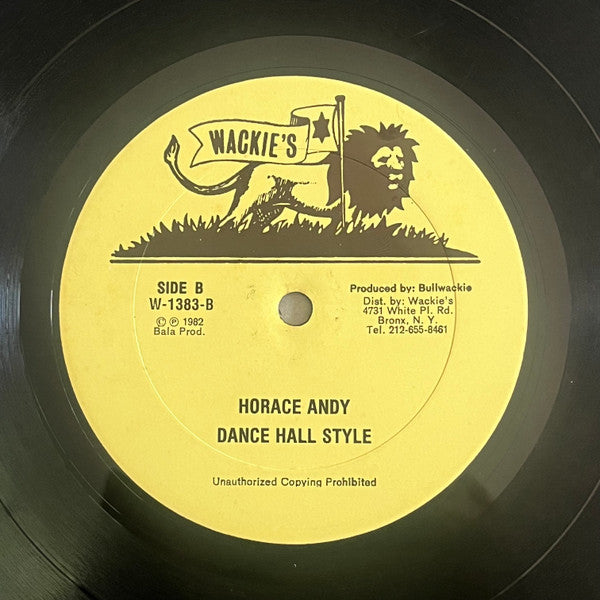 Horace Andy : Dance Hall Style (LP, Album)
