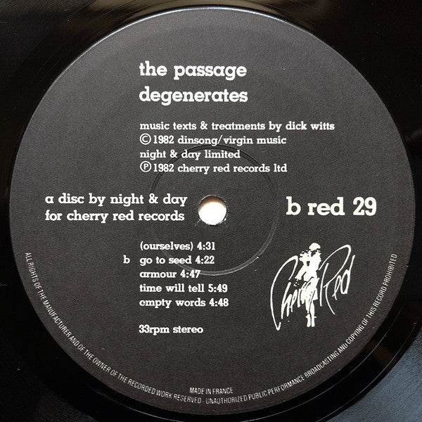 The Passage ~ Degenerates (Vinyl) - Djungel & Jazz