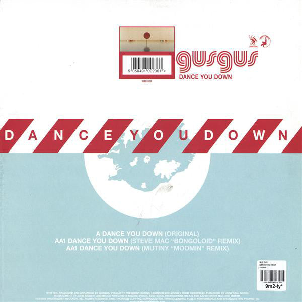 GusGus ~ Dance You Down (Vinyl) - Djungel & Jazz