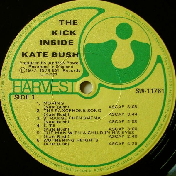 Kate Bush ~ The Kick Inside (Vinyl) - Djungel & Jazz