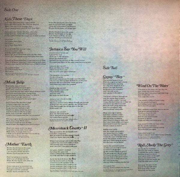 Tom Rush ~ Merrimack County (Vinyl) - Djungel & Jazz