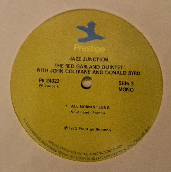 The Red Garland Quintet Featuring John Coltrane And Donald Byrd ~ Jazz Junction (Vinyl) - Djungel & Jazz
