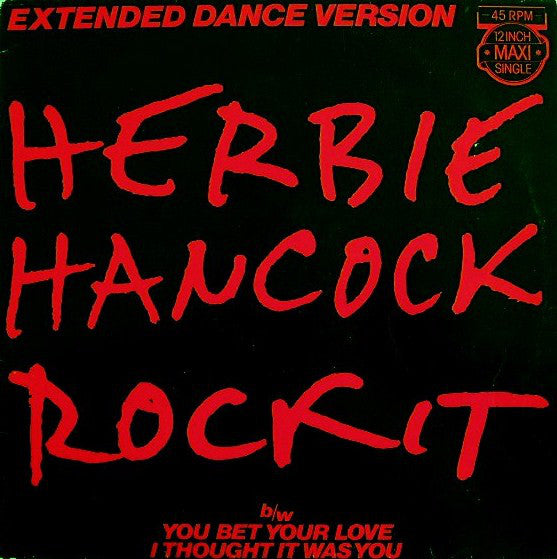 Herbie Hancock ~ Rockit (Extended Dance Version) (Vinyl) - Djungel & Jazz