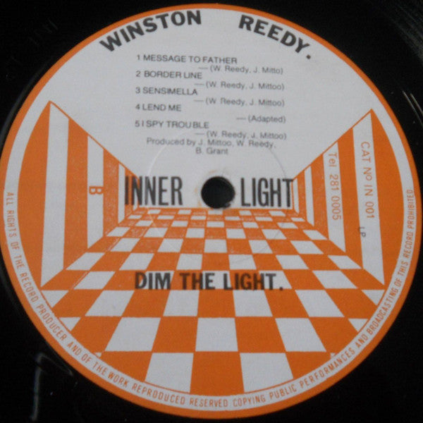 Winston Reedy : Dim The Light (LP, Album)