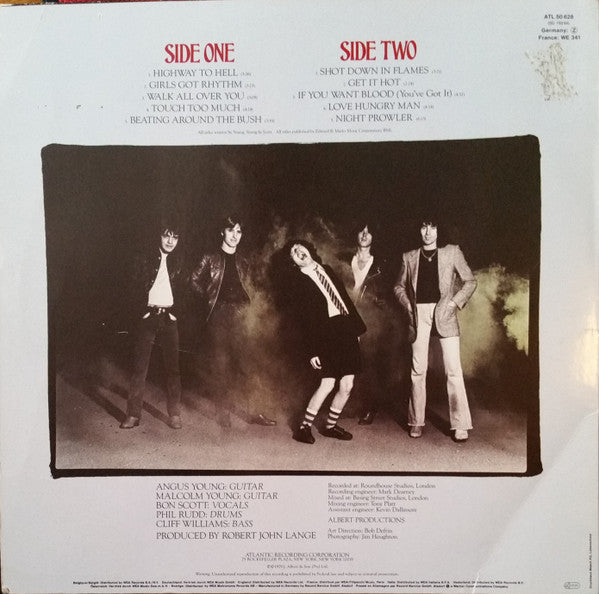 AC/DC : Highway To Hell (LP, Album, RP)