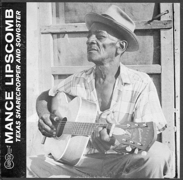 Mance Lipscomb ~ Texas Sharecropper And Songster (Vinyl) - Djungel & Jazz