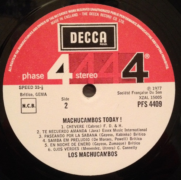Los Machucambos ~ Machucambos Today! (Vinyl) - Djungel & Jazz