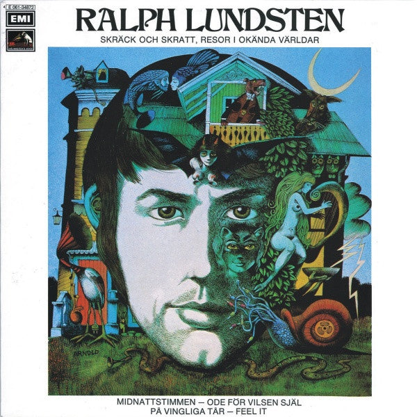 Ralph Lundsten ~ Skräck Och Skratt, Resor I Okända Världar (Vinyl) - Djungel & Jazz