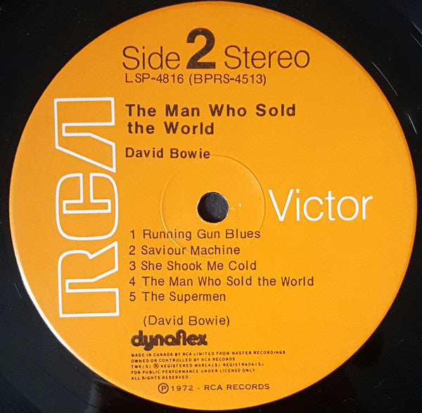 David Bowie ~ The Man Who Sold The World (Vinyl) - Djungel & Jazz