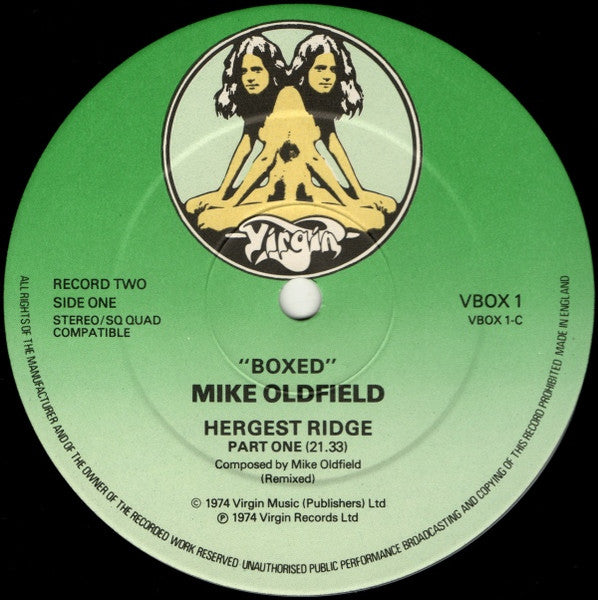 Mike Oldfield ~ Boxed (Vinyl) - Djungel & Jazz