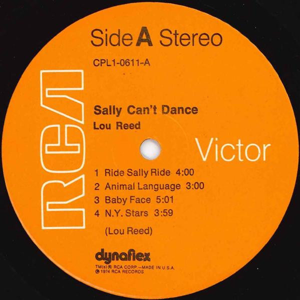 Lou Reed ~ Sally Can't Dance (Vinyl) - Djungel & Jazz