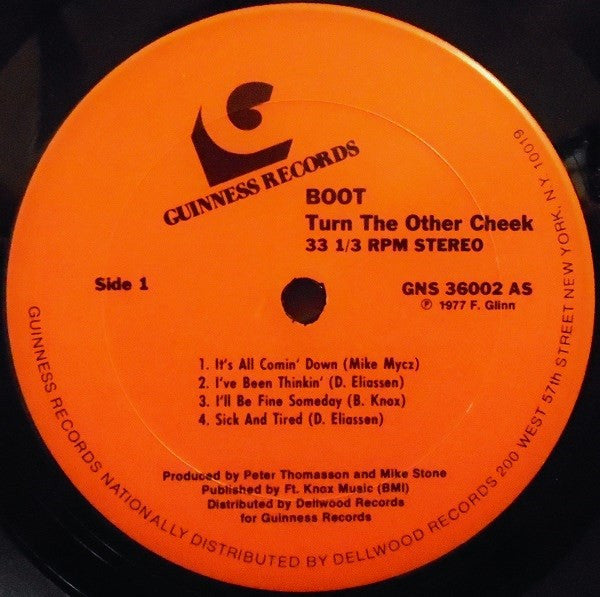 Boot  ~ Turn The Other Cheek (Vinyl) - Djungel & Jazz