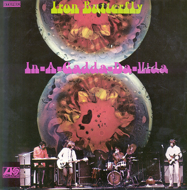Iron Butterfly : In-A-Gadda-Da-Vida (LP, Album, RE)