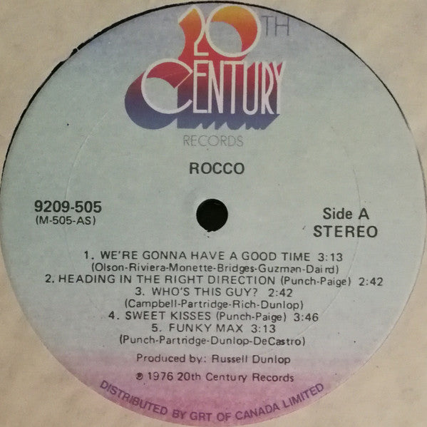 Rocco ~ Rocco (Vinyl) - Djungel & Jazz