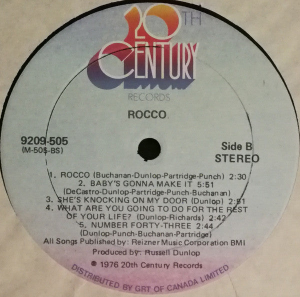 Rocco ~ Rocco (Vinyl) - Djungel & Jazz