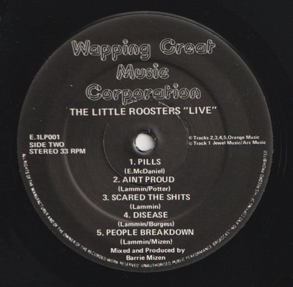 The Little Roosters Featuring Alison Moyet & Garrie J. Lammin* : Live! (LP, Album)