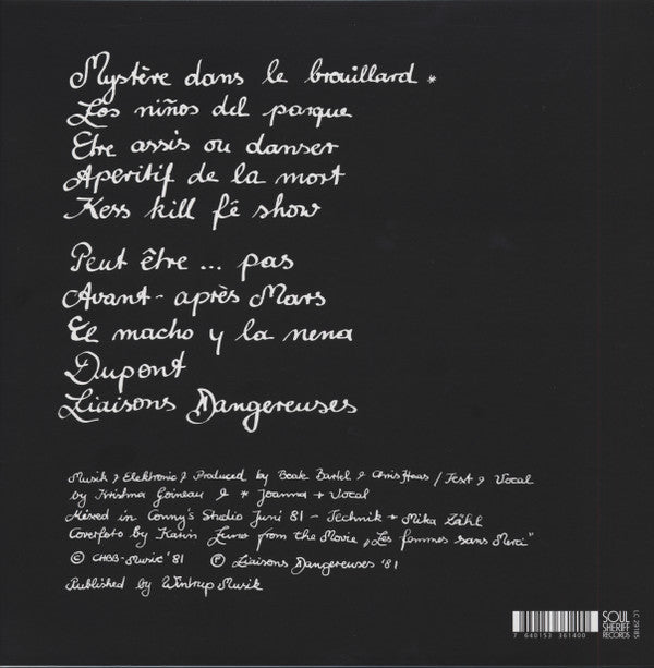 Liaisons Dangereuses ~ Liaisons Dangereuses (Vinyl) - Djungel & Jazz