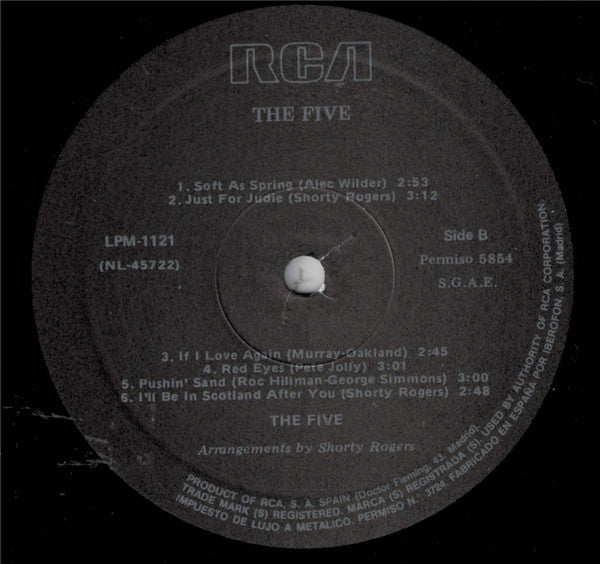 The Five ~ The Five (Vinyl) - Djungel & Jazz