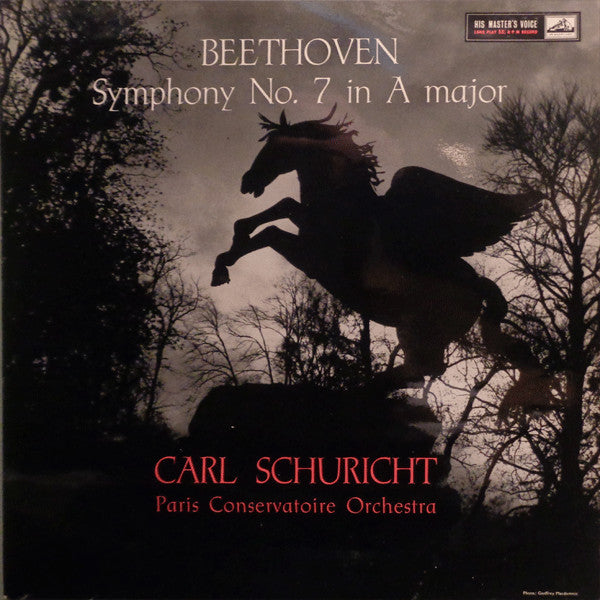 Ludwig van Beethoven - Carl Schuricht, Orchestre De La Société Des Concerts Du Conservatoire ~ Symphony No. 7 In A Major (Vinyl) - Djungel & Jazz