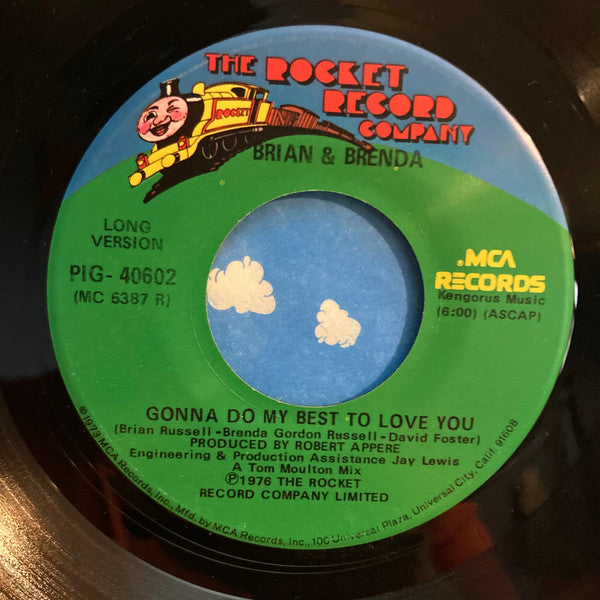 Brian & Brenda ~ Gonna Do My Best To Love You (Vinyl) - Djungel & Jazz