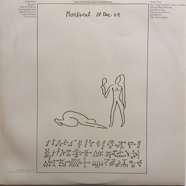 Leonard Cohen ~ Greatest Hits (Vinyl) - Djungel & Jazz