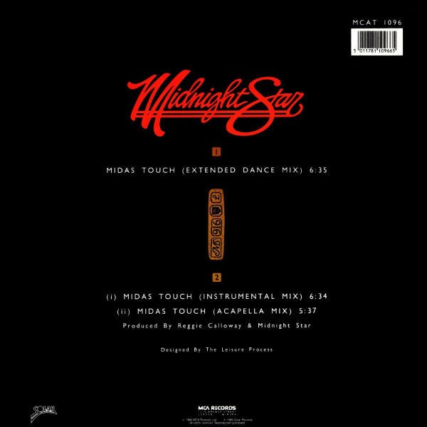 Midnight Star : Midas Touch (12", Single)