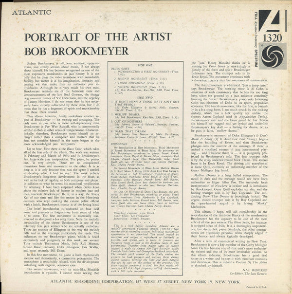 Bob Brookmeyer ~ Portrait Of The Artist (Vinyl) - Djungel & Jazz