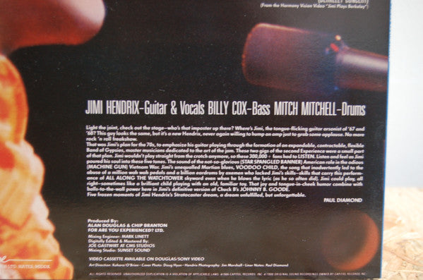 Jimi Hendrix ~ Johnny B. Goode (Original Video Soundtrack) (Vinyl) - Djungel & Jazz