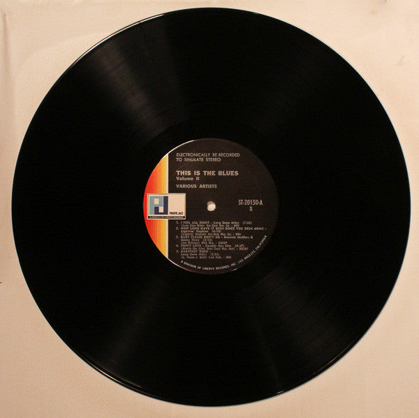 Various : This Is The Blues, Vol. 2 (LP, Comp, Gat)
