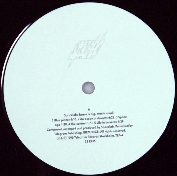Spacelab ~ Space Is Big, Man Is Small (Vinyl) - Djungel & Jazz