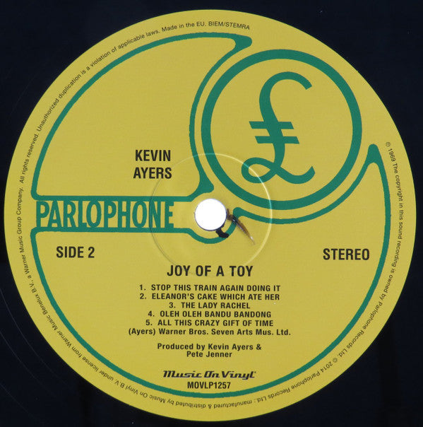 Kevin Ayers ~ Joy Of A Toy (Vinyl) - Djungel & Jazz