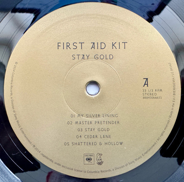 First Aid Kit ~ Stay Gold (Vinyl) - Djungel & Jazz