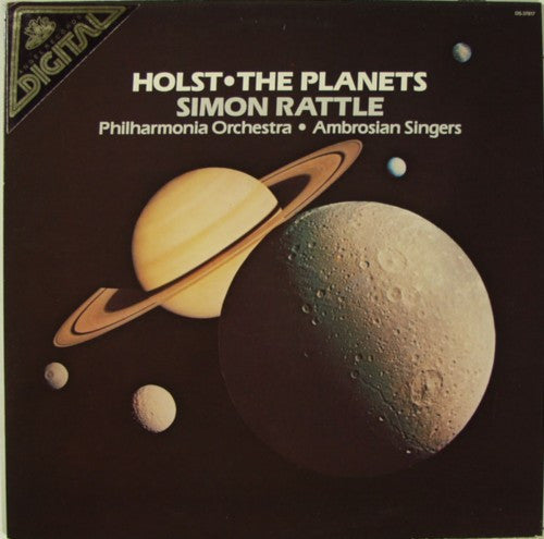 Holst*, Philharmonia Orchestra & Ambrosian Singers*, Simon Rattle* : The Planets, OP.32 (LP, Album)