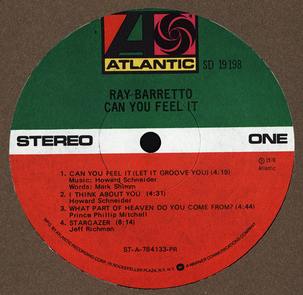 Ray Barretto ~ Can You Feel It (Vinyl) - Djungel & Jazz