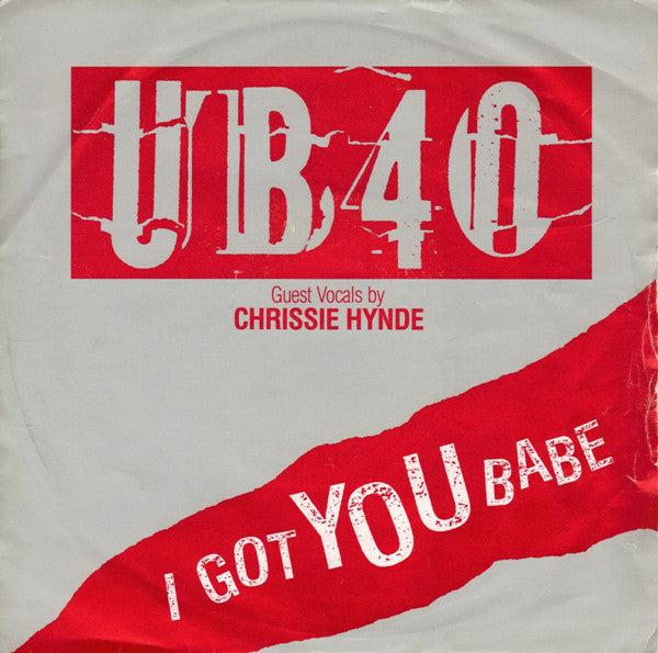 UB40 Guest Vocals By Chrissie Hynde : I Got You Babe (12", Single)