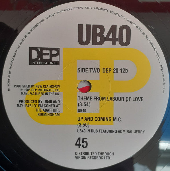 UB40 Guest Vocals By Chrissie Hynde : I Got You Babe (12", Single)