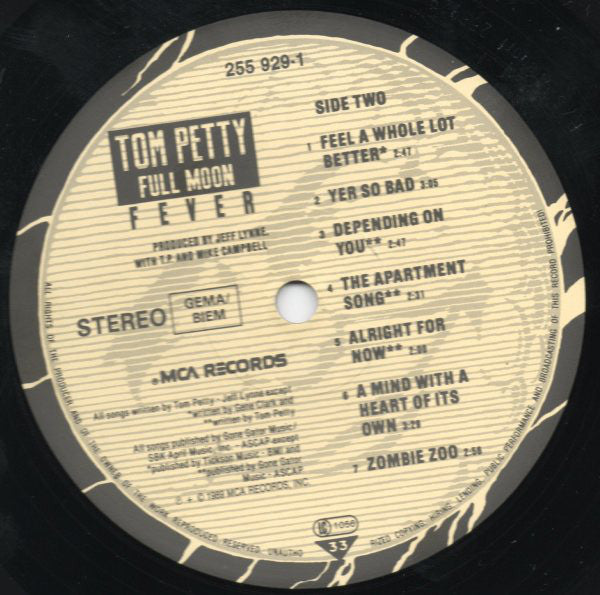 Tom Petty ~ Full Moon Fever (Vinyl) - Djungel & Jazz