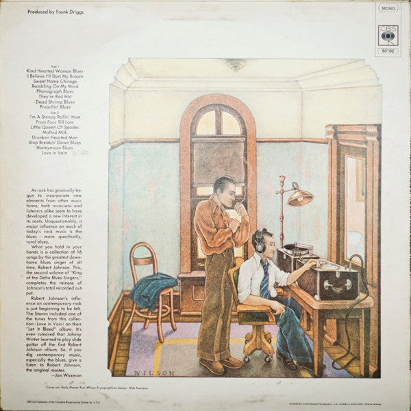 Robert Johnson ~ King Of The Delta Blues Singers Volume II (Vinyl) - Djungel & Jazz