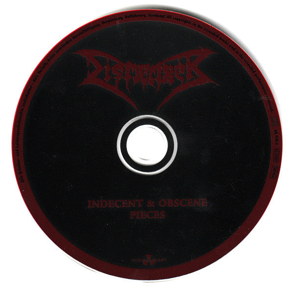 Dismember ~ Indecent & Obscene / Pieces (Vinyl) - Djungel & Jazz
