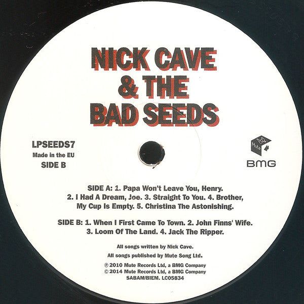 Nick Cave & The Bad Seeds ~ Henry's Dream (Vinyl) - Djungel & Jazz
