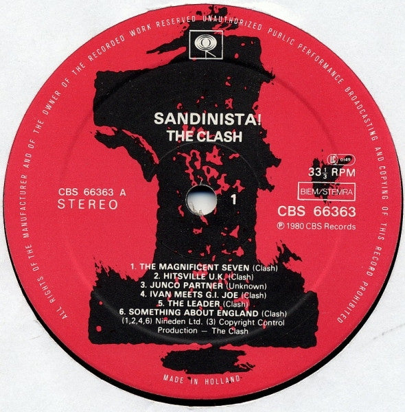 The Clash ~ Sandinista! (Vinyl) - Djungel & Jazz
