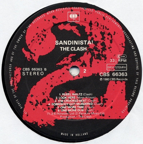 The Clash ~ Sandinista! (Vinyl) - Djungel & Jazz