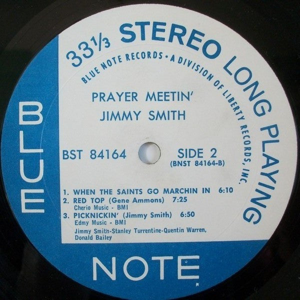 Jimmy Smith ~ Prayer Meetin' (Vinyl) - Djungel & Jazz