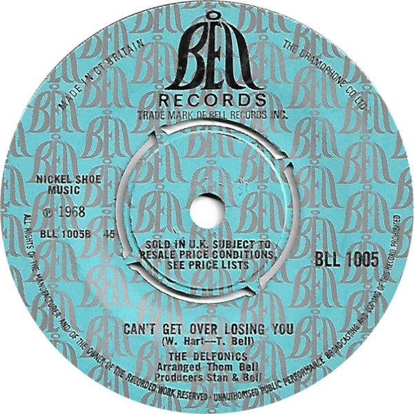 The Delfonics ~ La-La-Means I Love You / Can't Get Over Losing You (Vinyl) - Djungel & Jazz