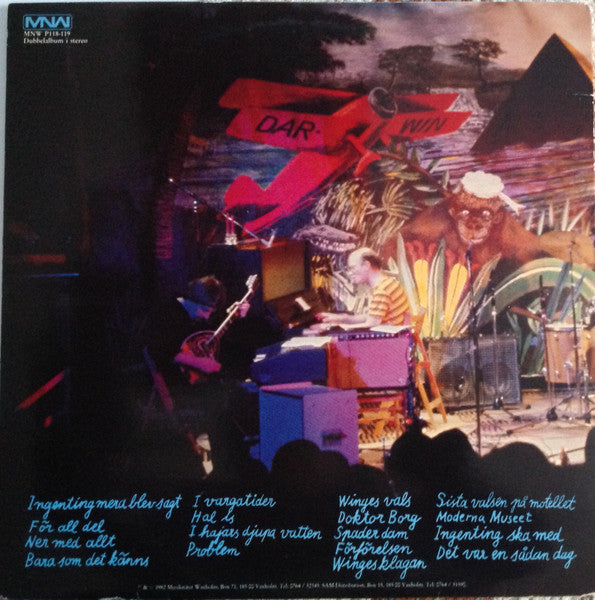 Blå Tåget : Blå Tåget På Fågel Blå (2xLP, Album)