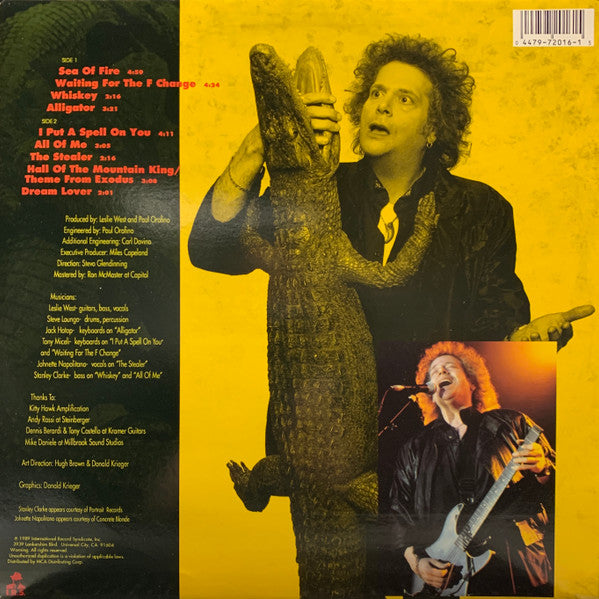 Leslie West : Alligator (LP, Album)