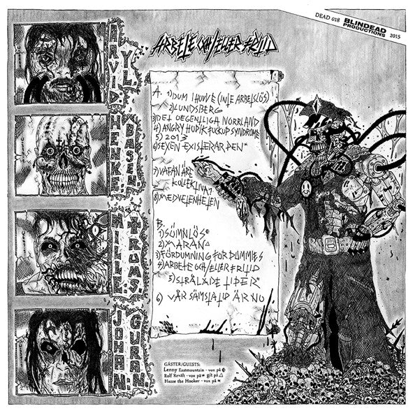 Kronofogden ~ Arbete Och/Eller Fritid (Vinyl) - Djungel & Jazz