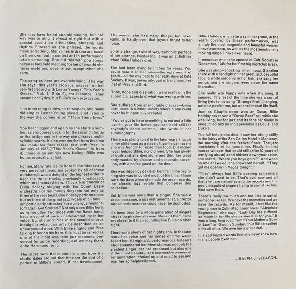 Billie Holiday ~ The Golden Years Volume Three (Vinyl) - Djungel & Jazz