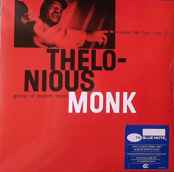 Thelonious Monk ~ Genius Of Modern Music Volume Two (Vinyl) - Djungel & Jazz